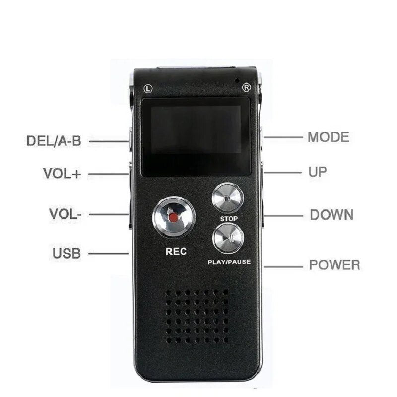 SK-012 Voice Activated Voice Recorder Intelligent HD Voice Activated Voice Recorder MP3 Player SK012 N28 External Playback