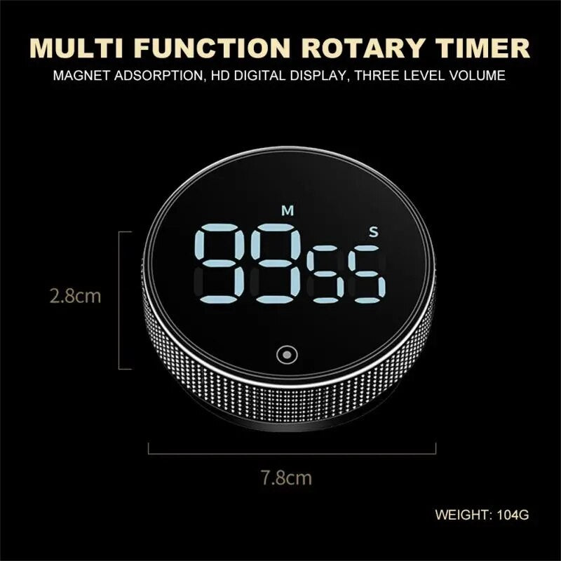 Xiaomi Kitchen Timer Chronometer Timer Cooking Stopwatch Electronic Digital Timer Study Alarm Clocks Kitchen Countdown Timer